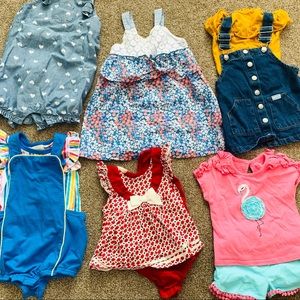 18 months girl’s clothes bundle
